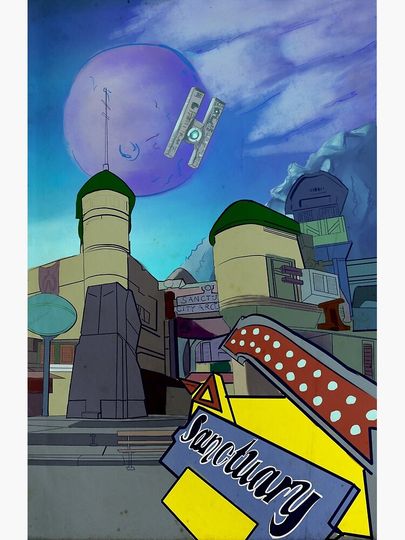 Borderlands 2 Sanctuary Wall Poster - Iconic Gaming Artwork Print