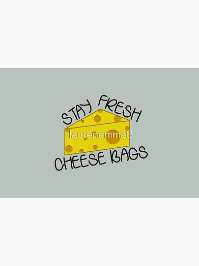 Stay Fresh Cheese Bags Zipper Pouch