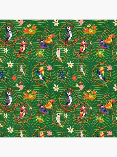 Enchanted Tiki Room Pillow