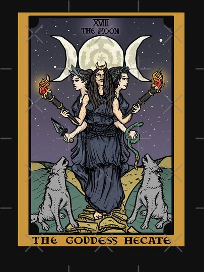 Hecate Triple Moon Goddess of Witchcraft