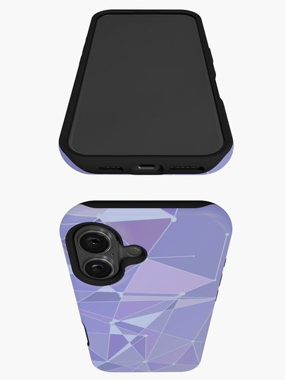 Galaxy Purple Wall iPhone Case