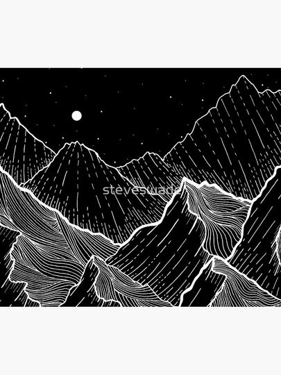 Sea Mountains Tapestry
