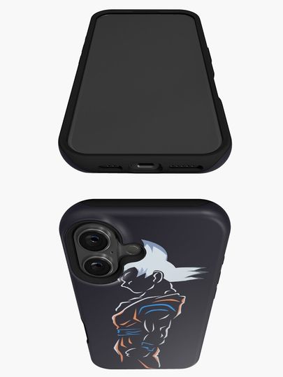 Goku outline iPhone Case