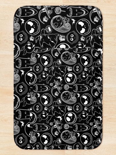 Nightmare before Christmas Bath Mat