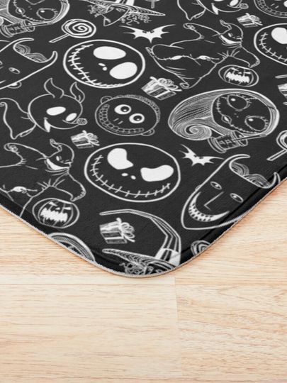 Nightmare before Christmas Bath Mat
