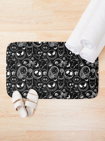 Nightmare before Christmas Bath Mat