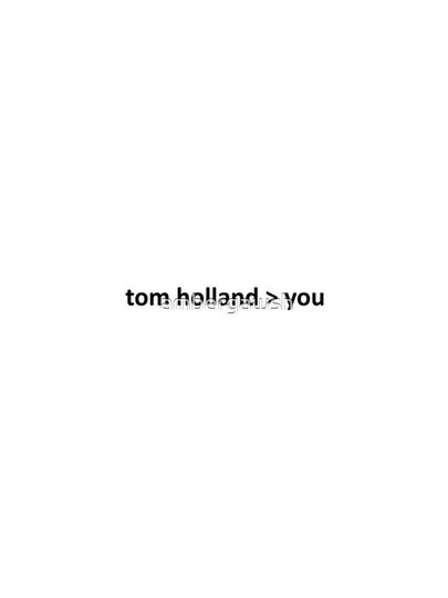 tom holland is better than you iPhone Case