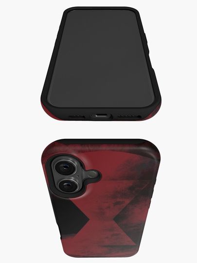 BW Grunge iPhone Case