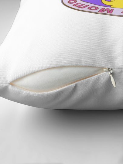 Ducky Momo I Hate People plate Pillow