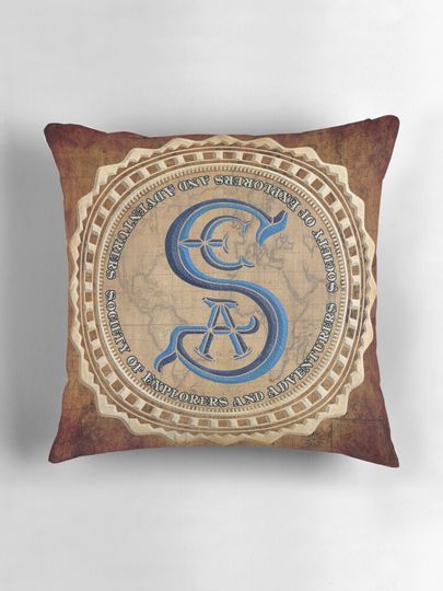 Society of Explorers and Adventurers Coasters Pillow