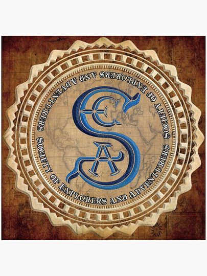 Society of Explorers and Adventurers Coasters Pillow