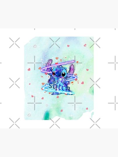Adorable Lilo and Stitch Throw Blanket – Cozy Plush Cartoon Alien Gift