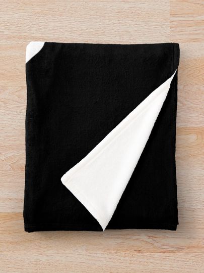Mando in White Throw Blanket