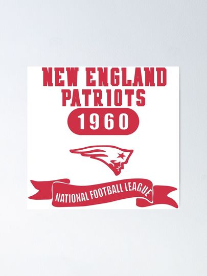 New England Patriots Premium Matte Vertical Poster