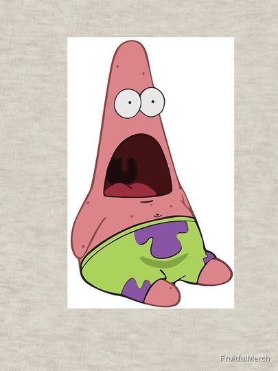 Surprised Patrick Star Funny Sweatshirt