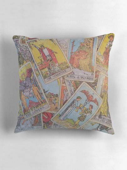 Tarot Time Pillow