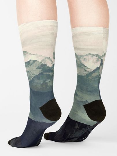 Mountain Fog Socks