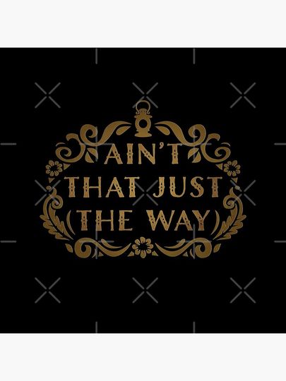 ain't that just the way, over the garden wall, pumpkin, lantern Pillow
