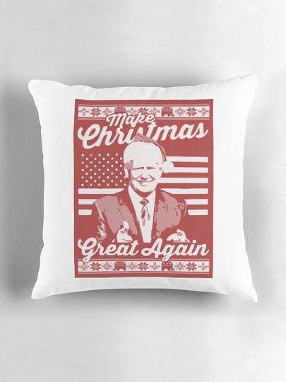 Make Christmas Great Again Pillow