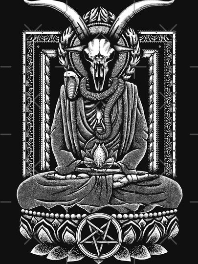 Baphomet Nirvana Lightweight Hoodie