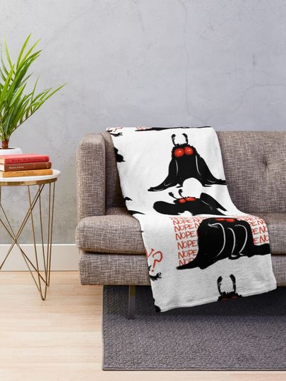 And It's Mothman! Throw Blanket