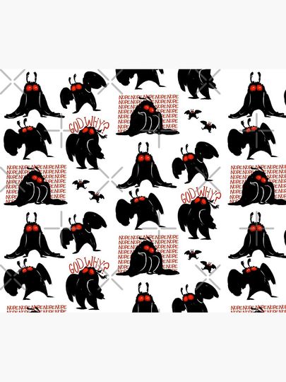 And It's Mothman! Throw Blanket