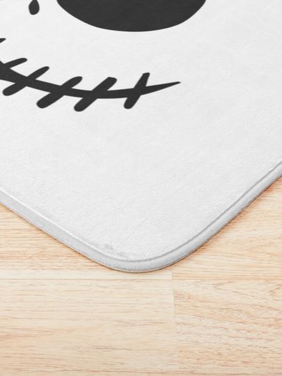 Jack Skellington Face Bath Mat