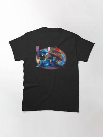 Jammy Jam Classic T-Shirt, Disney Lilo Stitch Shirt