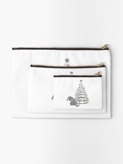 Disney Christmas Donkey Makeup Bag