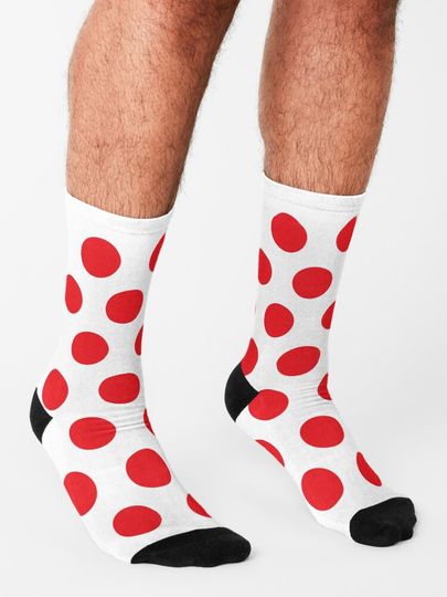 Polka Dot (KOM Jersey) Socks