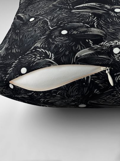 Raven pattern 2 Pillow