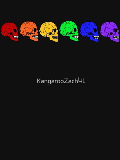 Rainbow Skulls Hoodie