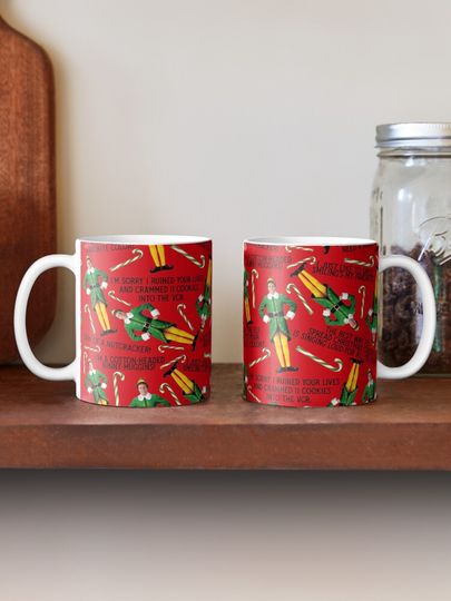 Buddy the Elf Print  Coffee Mug