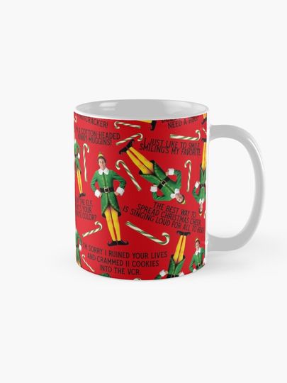 Buddy the Elf Print  Coffee Mug