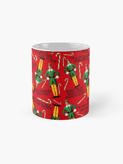 Buddy the Elf Print  Coffee Mug