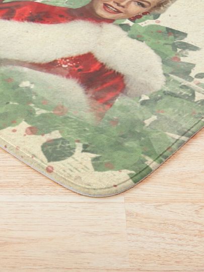 Sisters - A Merry White Christmas Bath Mat