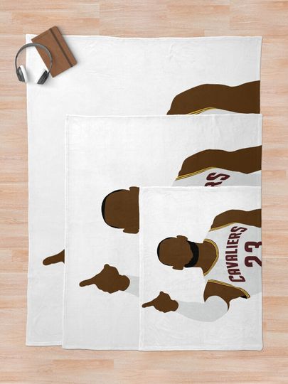 Lebron James Throw Blanket, Gift for Fan