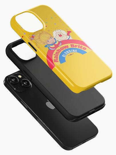 Vintage Blondine Rainbow Brite iPhone Case