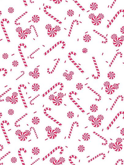 Candy Cane Disney iPhone Case