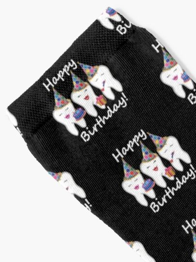 Birthday Teeth Trio Socks
