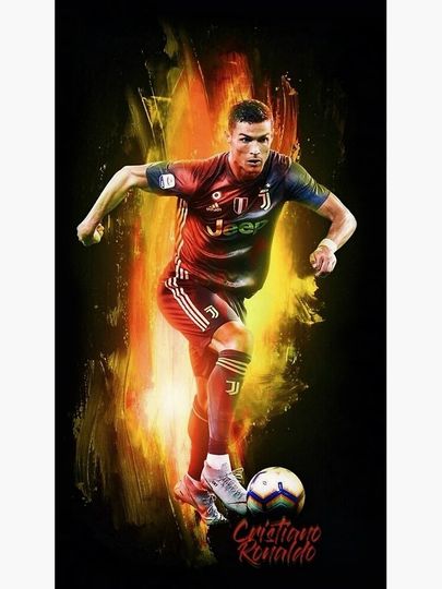 Ronaldo Wallpaper Premium Matte Vertical Poster