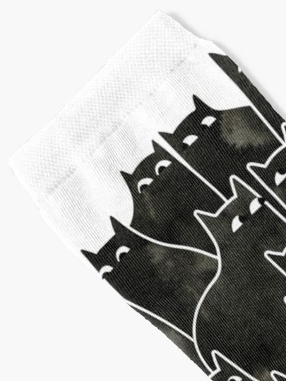 Suspicious Cats Socks