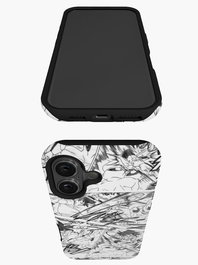 Dragonball Manga Image iPhone Case