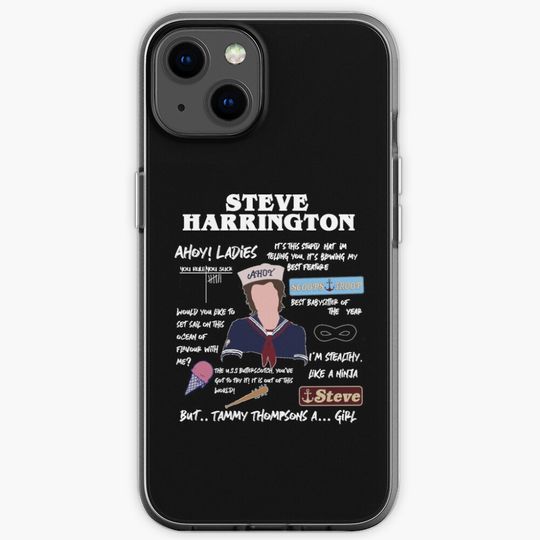 Steve Harrington Montage iPhone Case
