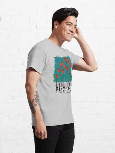 Devotchka Poppies T-shirt classique