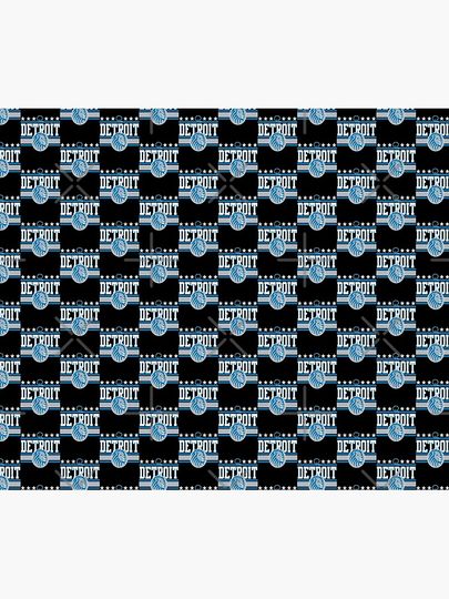 Detroit Football Throw Blanket