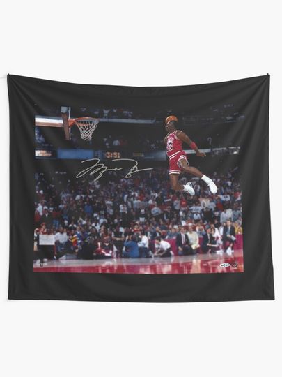 Michael Jordan Best Ever Tapestry