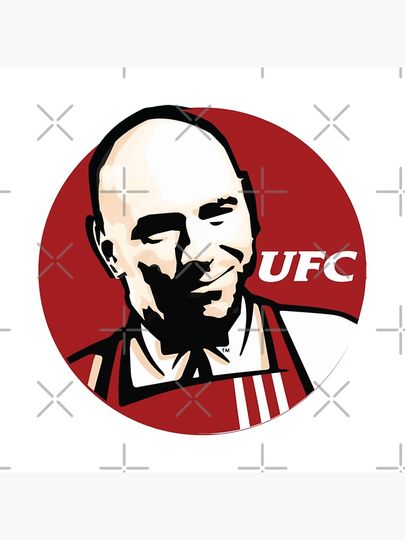 UFC KFC Dana White Premium Matte Vertical Poster