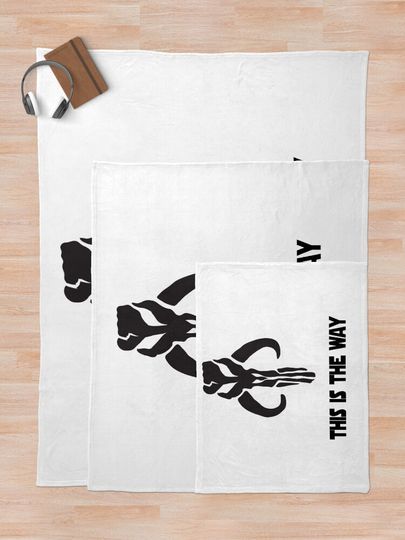 This Is The Way Throw Blanket