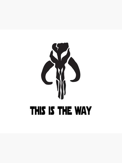 This Is The Way Throw Blanket